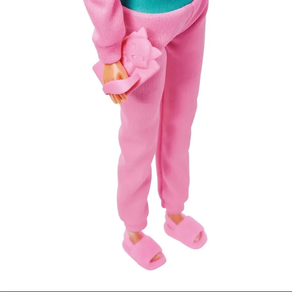 Steffi Love Relax Pop Blonde Doll Cozy Outfit Tablet Coffee Cup Play Set